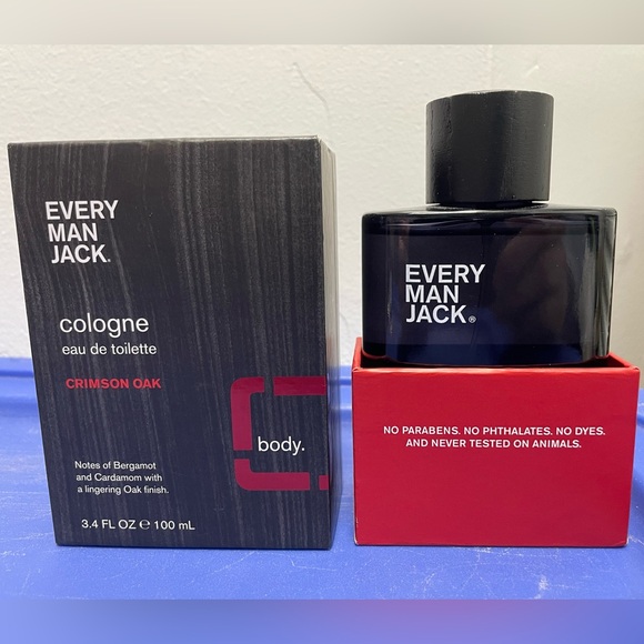 every man jack Grooming Every Man Jack Crimson Oak Cologne For